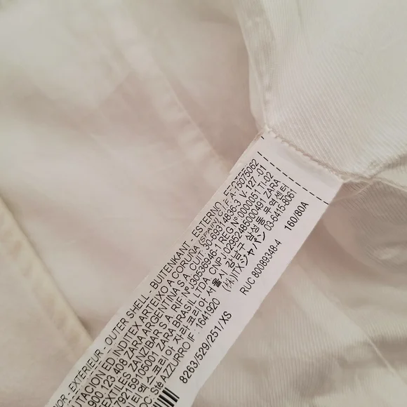Zara Women's Cream Double-Breasted Blazer - Picture 5 of 7